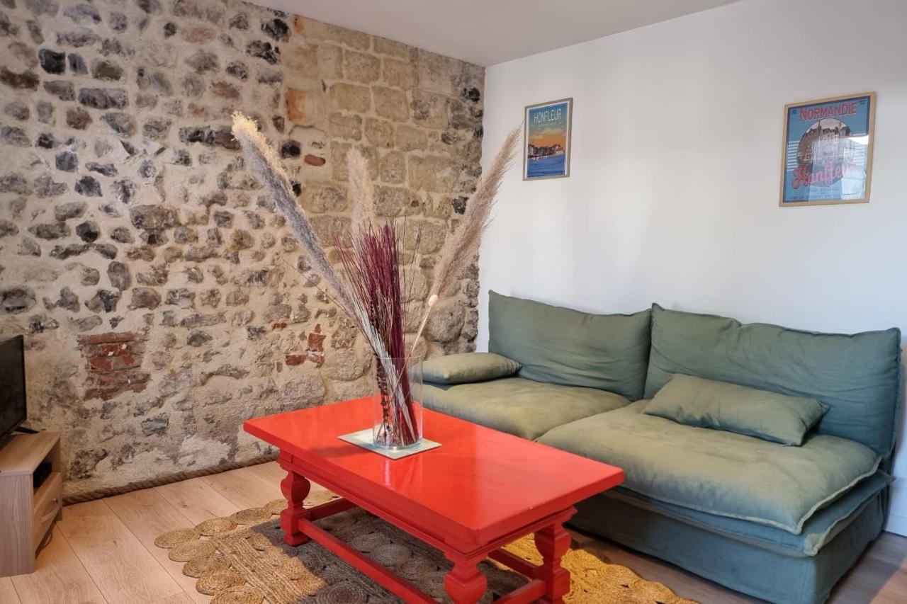 Les Chabannettes - Dúplex y Terraza 2P - Corazón de Honfleur Villa Exterior foto